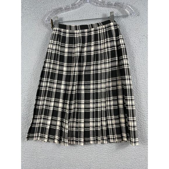Moffat Scottish Wool Skirt Adjustable Waist Authentic Tartans Tweeds - Picture 2 of 11